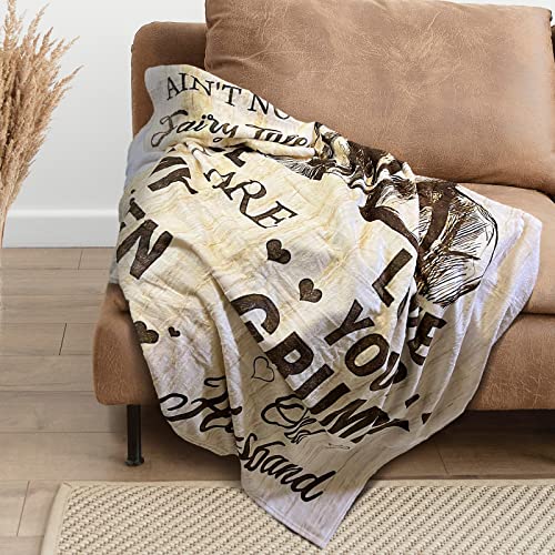 Gifts for Wife,to My Wife bed throw Blanket-Valentine's Mother's Day Halloween Christmas Birthday Gifts for Wife,Wedding Anniversary Romantic Gifts,Healing Thoughts Blanket Presents for Her(55"x71")