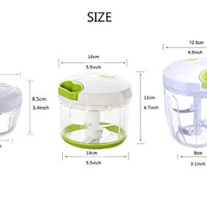 Vinipiak Manual Food Chopper for Vegetable Fruits Nuts Onions Chopper Hand Pull Mincer Blender Mixer Food Processor