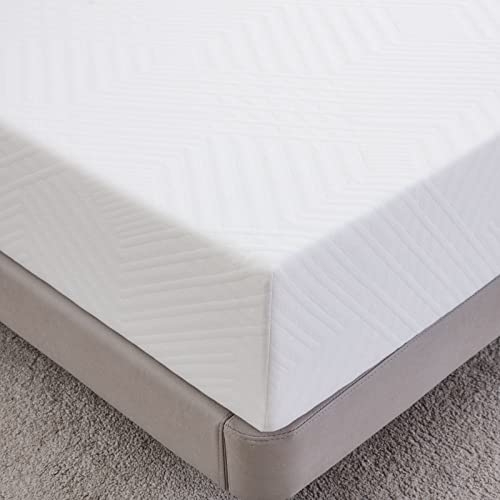 Queen Size Mattress in a Box, 10 inch Bed Mattresses, Cooling Gel Green Tea Memory Foam, Medium Firm