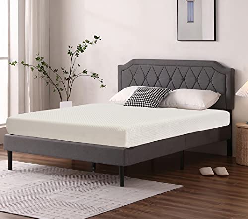 Irvine Home Collection Full Size 6-Inch, Cooling Gel Memory Foam Mattress, Medium Firm, Cool Sleep and Pressure Relief, CertiPUR-US Certified, Great for Kids, Bunk Beds, Trundles, Campers, Daybeds