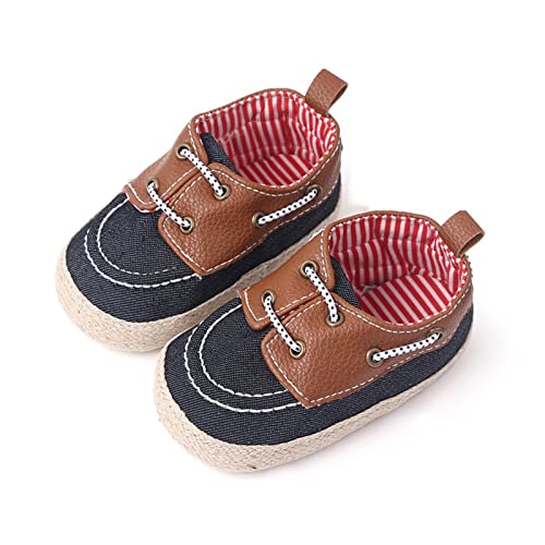 Mercatoo Warm Winter Baby Shoes Cartoon Baby Shoes Baby Soft Sole Shoes Sport Shoes Boys Toddler Shoes Size 5 (Brown, 0-6 Months)