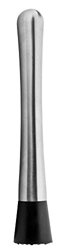 8" Long Stainless Steel Cocktail Muddlers by HQY, Muddler