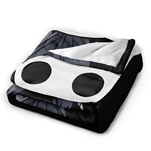 Hollow Anime Knight Blanket Soft and Warm Throw Blanket Lightweight Flannel Fleece Blankets for Home Bed Sofa 60"x50"