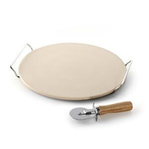 Nordic Ware, Tan Pizza Stone Set, 13 inch diameter