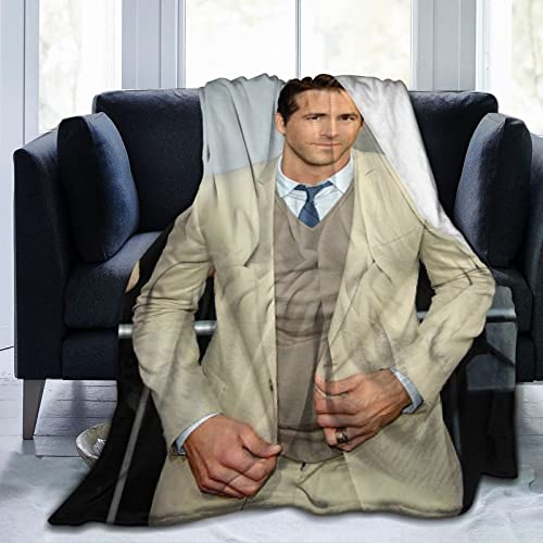 Ryan Reynolds Blanket Ultra-Soft Micro Fleece Blanket Warm Cozy Plush Bed Blanket Lightweight Sofa Throw Blanket