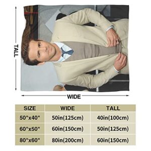 Ryan Reynolds Blanket Ultra-Soft Micro Fleece Blanket Warm Cozy Plush Bed Blanket Lightweight Sofa Throw Blanket