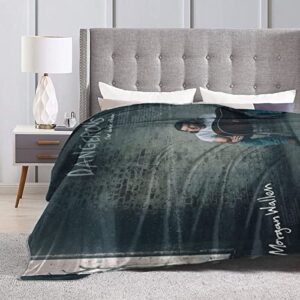 Cute 3D Print Ultra-Soft Micro Cozy Large Flannel Fleece Throw Blanket For Bed Couch Sofa Men Women Girls Fall Warm Air Conditioning Blanket 60''X50''