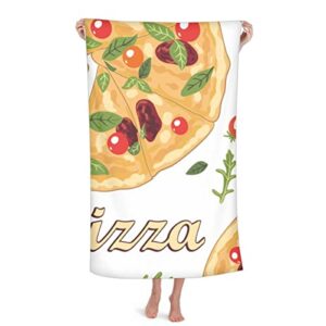 pizza italy tomato foods throw blanket soft warm flannel