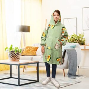 Wearable Blanket Hoodie Oversize, Classic Oversize Hoodie Wearable Sweatshirt, Cozy Blanket Sweatshirt Hoodie