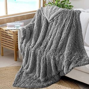 RUGICI Oversized Wearable Hoodie Blanket for Adult Women Tie Dye Comfy Flannel Hooded Grey 60"x80"