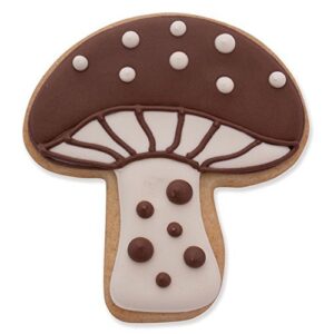 Mushroom Cookie Cutter 3.25" Made in USA by Ann Clark