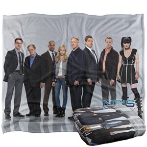 ncis group officially licensed silky touch super soft throw blanket 50" x 60"