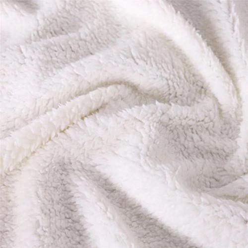 Melory Viking Life Tree Hooded Blanket Polyester Print Wearable Blanket Sherpa Fleece Throw Blanket Wrap Soft Microfiber Novelty Blanket for Adults and Youth White 60 x 80 inch