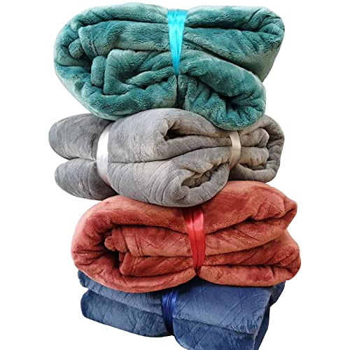 TUNKENCE Warm Soft Blankets Cotton Oversized Throw Blanket for Couch Adults Fleece Blanket Super Soft Cozy Throw Blanket for Couch, Sofa, Bed Suitable for All Seasons,