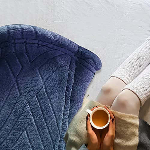 TUNKENCE Warm Soft Blankets Cotton Oversized Throw Blanket for Couch Adults Fleece Blanket Super Soft Cozy Throw Blanket for Couch, Sofa, Bed Suitable for All Seasons,