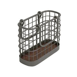 Spectrum Diversified Vintage Napkin Holder, One Size, Industrial Gray