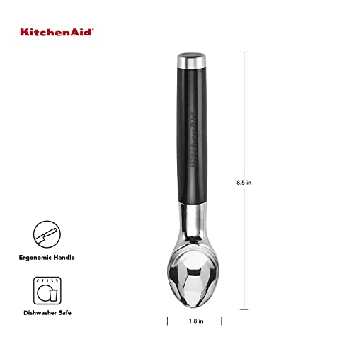 KitchenAid Classic Ice Cream Scoop, One Size, Black 2