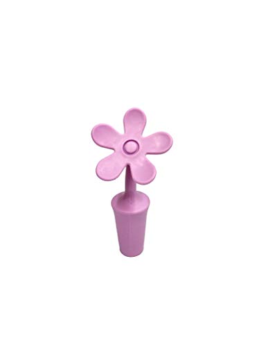 Flycheers Flower Bottle Stoppers,Wine Stoppers, Silicone Bottle Stopper Sun flower Shape Wine Plug for Champagne, Beverage, Beer, Wine Stoppers (4 piece)