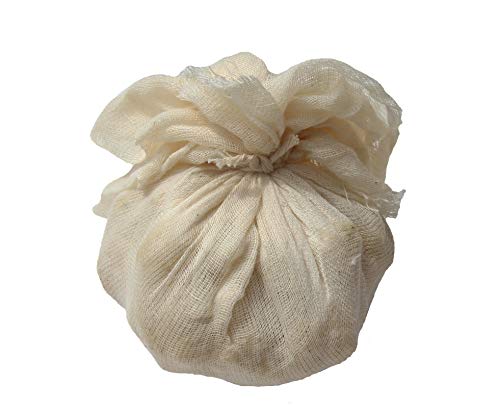 Regency Wraps 100% Cotton Cheesecloth For Basting Turkey, Canning, Straining, Cheesemaking, Natural Ultra Fine, 9 sq ft (Pack of 1)