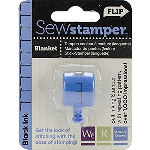 We R Memory Keepers Blanket Sew Stamper for Scrapbooking