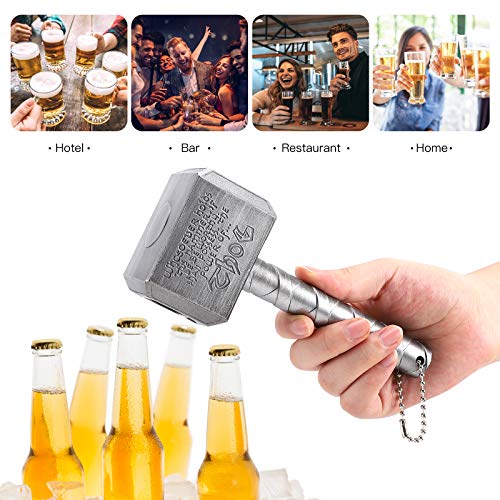 Bottle Opener - Lmaytech Beer Opener Beer Bottle Opener, Beer Gifts for Men, Him, Husband, Dad, Boyfriend