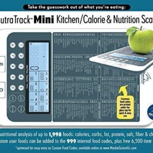 NUTRA TRACK Food and Nutrition Scale, an American Co. You CAN FIND Cheaper BUT You Cant FIND Better, Features: Our Proprietary USDA Nutritional Calculator, Supported and Designed in Seattle WA.