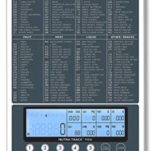 NUTRA TRACK Food and Nutrition Scale, an American Co. You CAN FIND Cheaper BUT You Cant FIND Better, Features: Our Proprietary USDA Nutritional Calculator, Supported and Designed in Seattle WA.