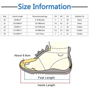 Lykmera Autumn Winter Comfortable Baby Toddler Shoes Cartoon Shape Children Cotton Warm Breathable Non Slip Floor Shoes (Purple, 12-15Months)