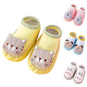 Lykmera Summer Autumn Comfortable Infant Toddler Shoes Cartoon Rabbit Cat Children Mesh Breathable Floor Walking Shoes (Sky Blue, 12-18 Months)