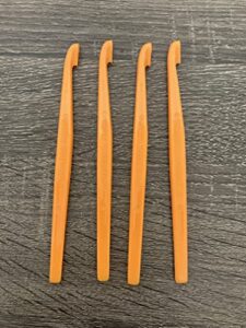 citrus peeler orange color set of 4