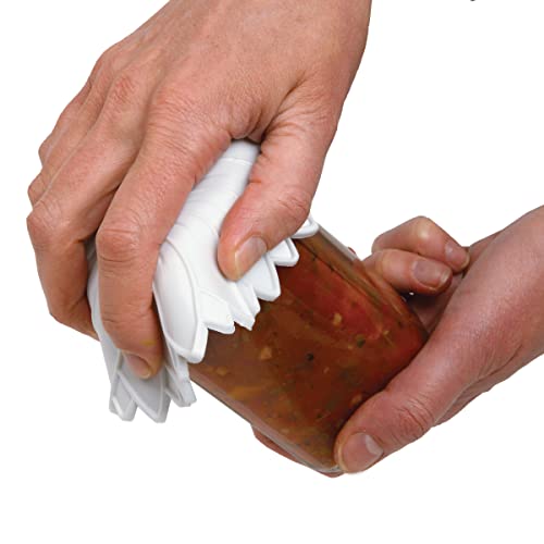 NORPRO Non-Slip Rubber Jar Opener, 1 EA, White