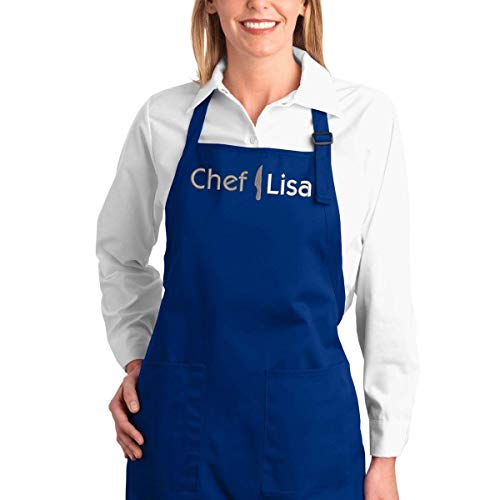 Embroidered Chef Apron with Custom Name a Great Gift Adult Premium Quality