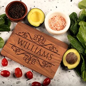 Personalized Cutting Board, Housewarming Gift - 12 Designs - Wedding Gifts for Couple, Kitchen Sign - House Warming Present for New Home