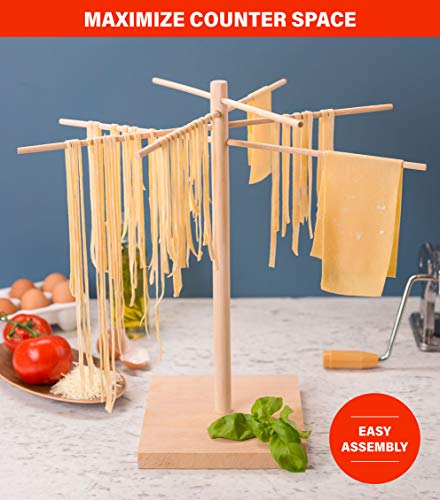 Bellemain Large Wood Pasta Drying Rack