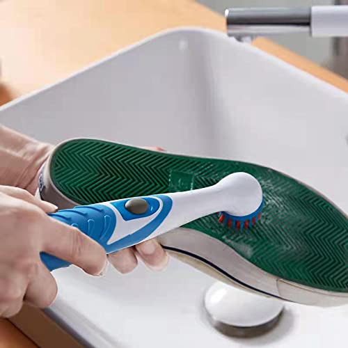 Electric Cleaning Brush with 4 in 1 Multiple Brush Heads ,Indoor Household Cordless Motorized Brush for Bathroom Toilet Kitchen Tile Crevice