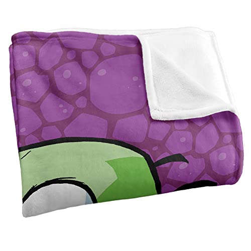 Invader Zim Blanket, 36"x58" Pig Riding Silky Touch Super Soft Throw Blanket