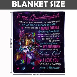 AIDFSIP Mother Day Birthday Gifts for Mom from Daughter, Gifts for Mom, Mother's Day Birthday Thanksgiving Flannel Bed Sofa Travel Blanket