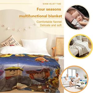 Game Flannel Blanket Super Soft Lightweight Fleece Blanket,Sofa Bedroom Warm Multifunctional Fuzzy Fleece Blanket  40x50in