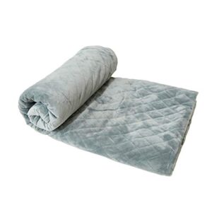 weighted blanket cover 60"x80" duvet (dark grey)