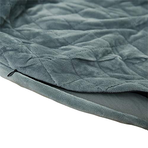 Weighted Blanket Cover 60"x80" Duvet (Dark Grey)