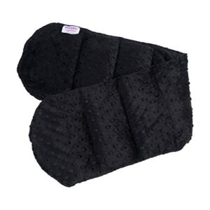 weighted neck and shoulder wrap (black)
