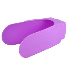 Qtqgoitem Plastic Household Space Saver Heel Shoe Holder Organizer Rack Collector Stacker Storage Purple (Model: b5a 4d4 db4 5dd 7ed)