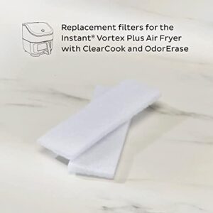 Instant Vortex Air Fryer Replacement Filter for 6QT Vortex Plus Air Fryer with ClearCook and OdorErase, From the Makers of Instant Pot