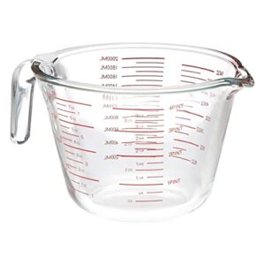 amazoncommercial glass measuring cup, 8 cup capacity (2 liters)