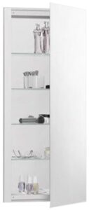 robern rc1636d4fp1 r3-series plain mirror medicine cabinet