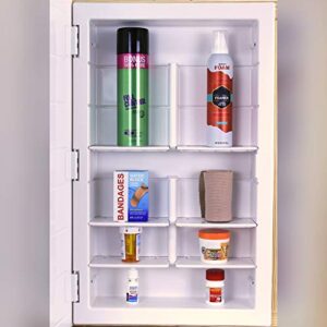 Zaca Spacecab Media Recessed Medicine Cabinet, 16" W x 26" L