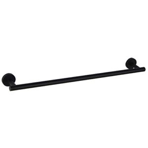 gerzwy bathroom towel bar 33" stainless steel towel bar matte black contemporary style wall mount for bath kitchen ag1101c85-bk