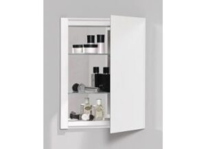robern rc1620d4fp1 r3-series plain mirror medicine cabinet