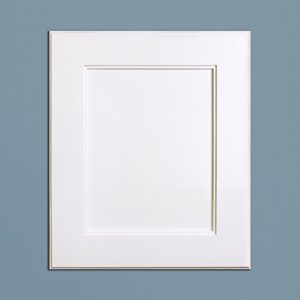 Fox Hollow Furnishings Shaker Style Medicine Cabinet - No Mirror! (White, 14x18)