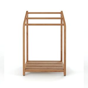 The Original Sula Versatile Teak Towel Rack